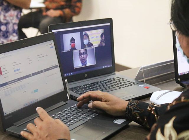 pelaksanaan Seleksi Kompetensi Bidang (SKB) Calon Pegawai Negeri Sipil (CPNS) STAHN Gde Pudja Mataram.