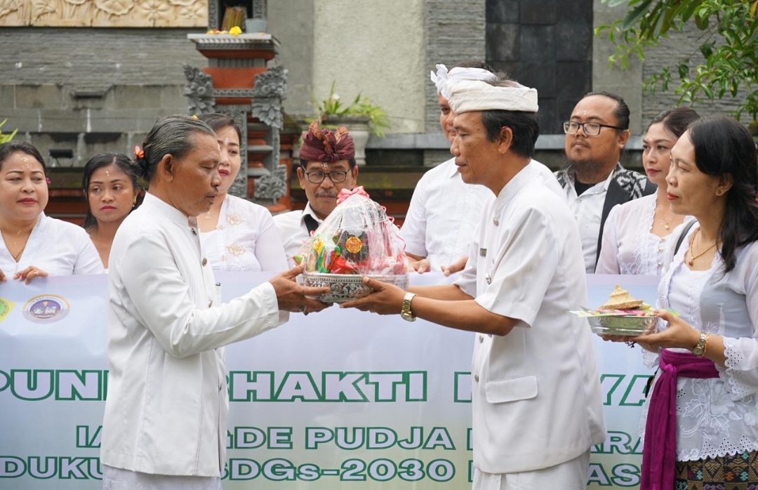 PUNIA BHAKTI RSI YADNYA IAHN GDE PUDJA MATARAM DUKUNG ASTA PROTAS KEMENAG DAN SDGS 2030