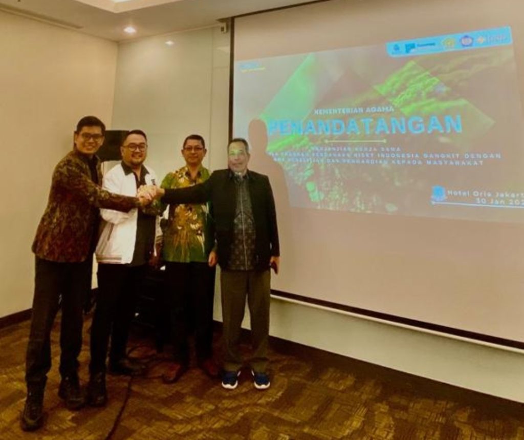 LPPM IAHN GDE PUDJA MATARAM DAN PUSPENMA KEMENAG RI TEKEN KERJA SAMA PENDANAAN RISET INDONESIA BANGKIT 2026