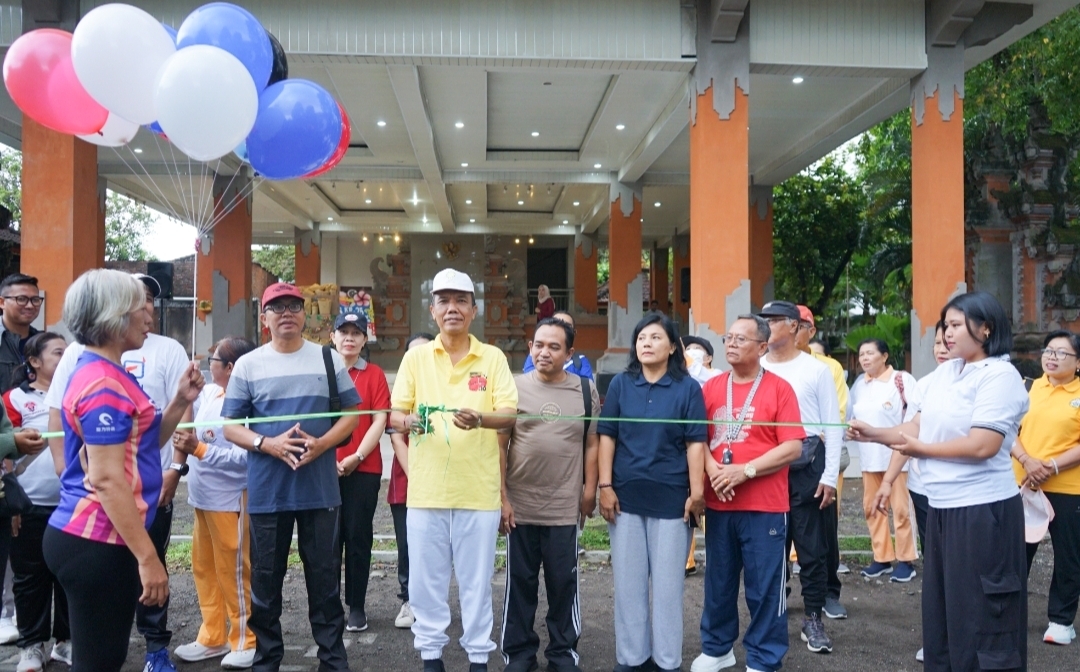 UNITED IN STEPS, EXCELLENT IN WORKS:IAHN GDE PUDJA MATARAM MARKS 25TH ANNIVERSARY WITH JOYFUL FUN WALK