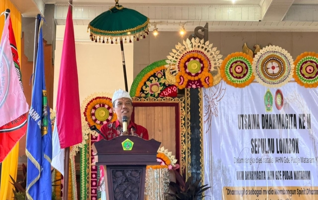 IAHN GDE PUDJA MATARAM GELAR UTSAWA DHARMAGITA KE-2 SE- PULAU LOMBOK : I64 PESERTA SIAP BERKOMPETISI