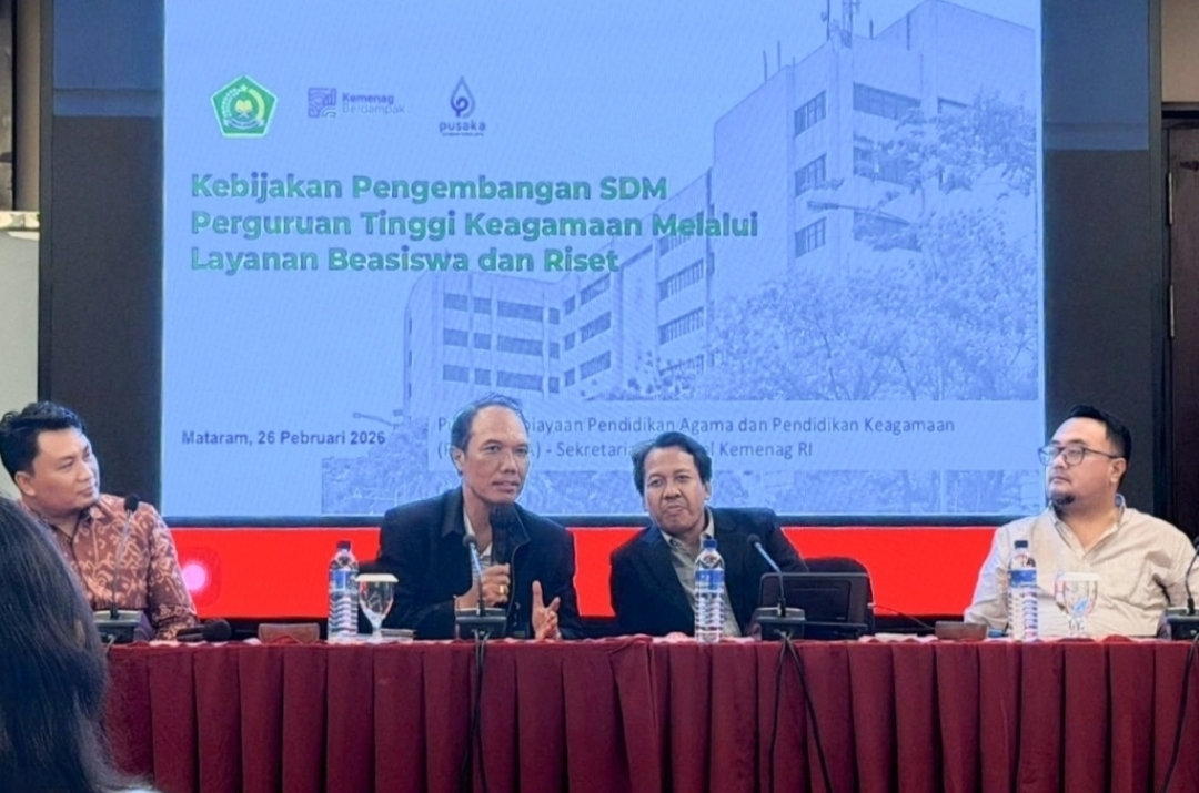 IAHN GDE PUDJA MATARAM HOSTS PUSPENMA SHARING SESSION ON HUMAN RESOURCE DEVELOPMENT POLICIES THROUGH SCHOLARSHIPS AND RESEARCH